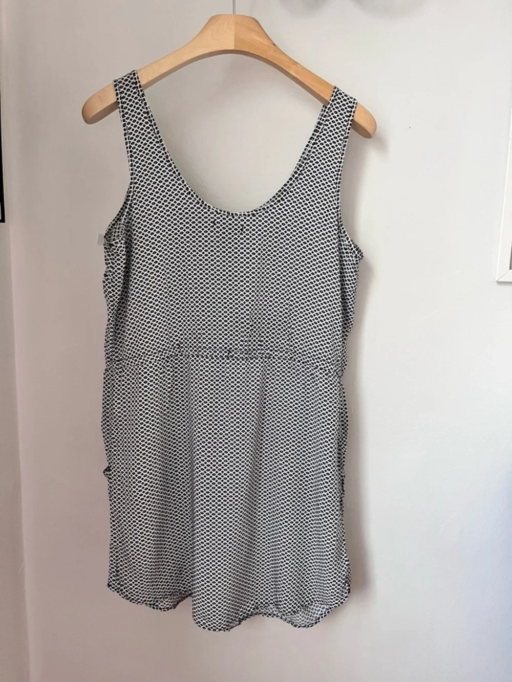 GAP Black & White Polka-Dot Sleeveless Sleep Dress - Picture 7 of 7
